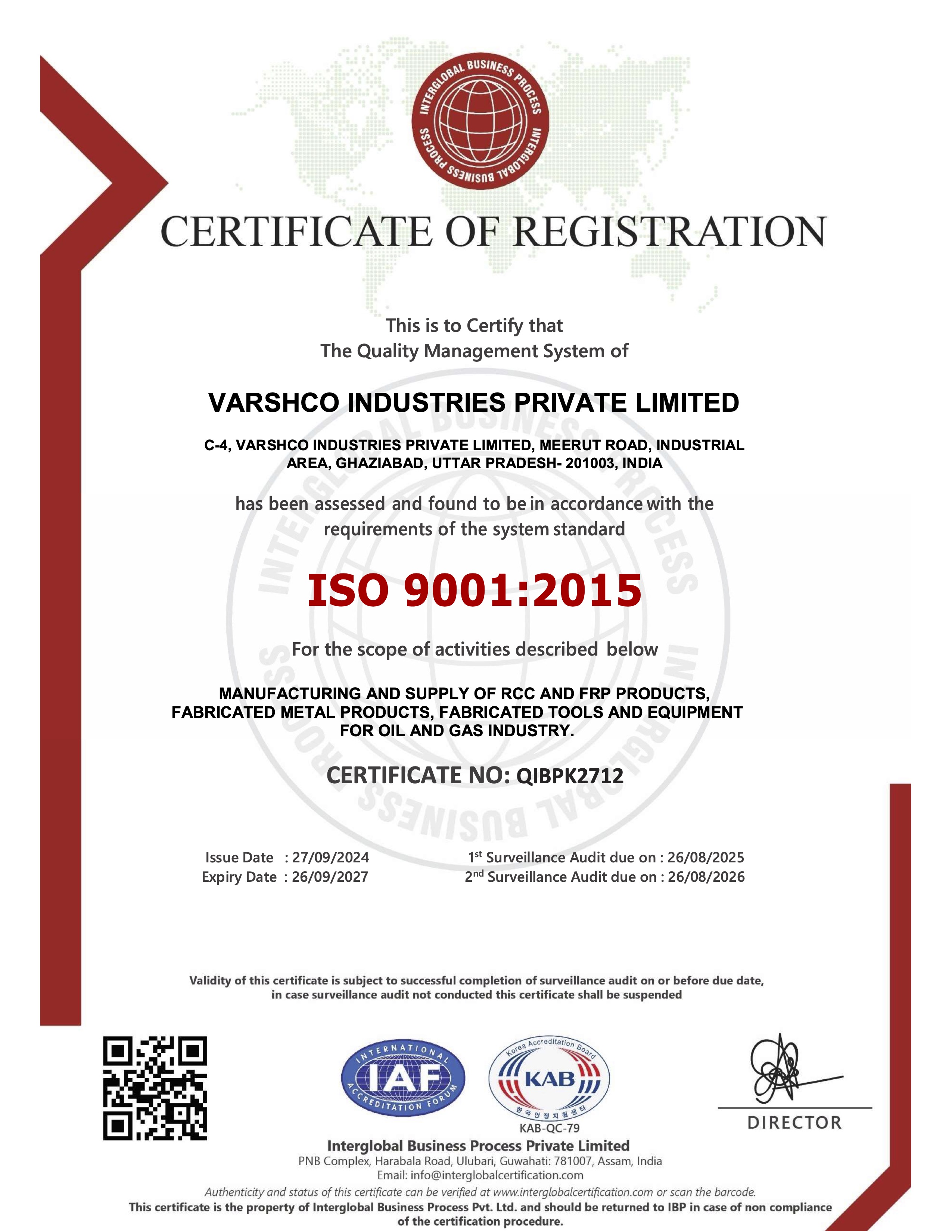 ISO 9001:2015